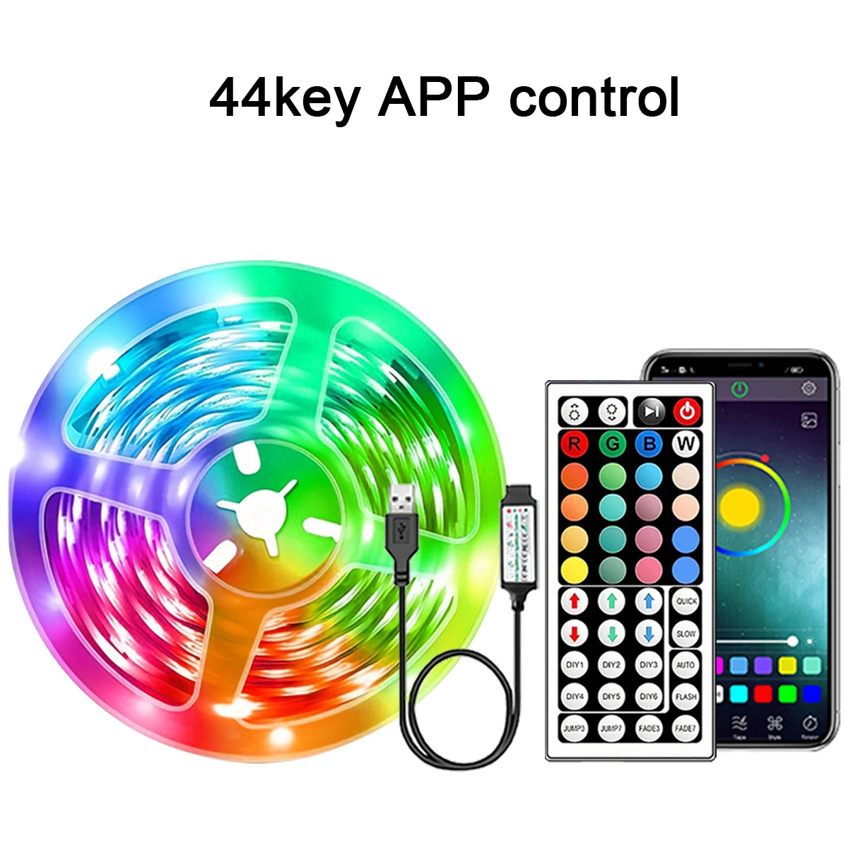 RGB Led Strip Light with APP Control