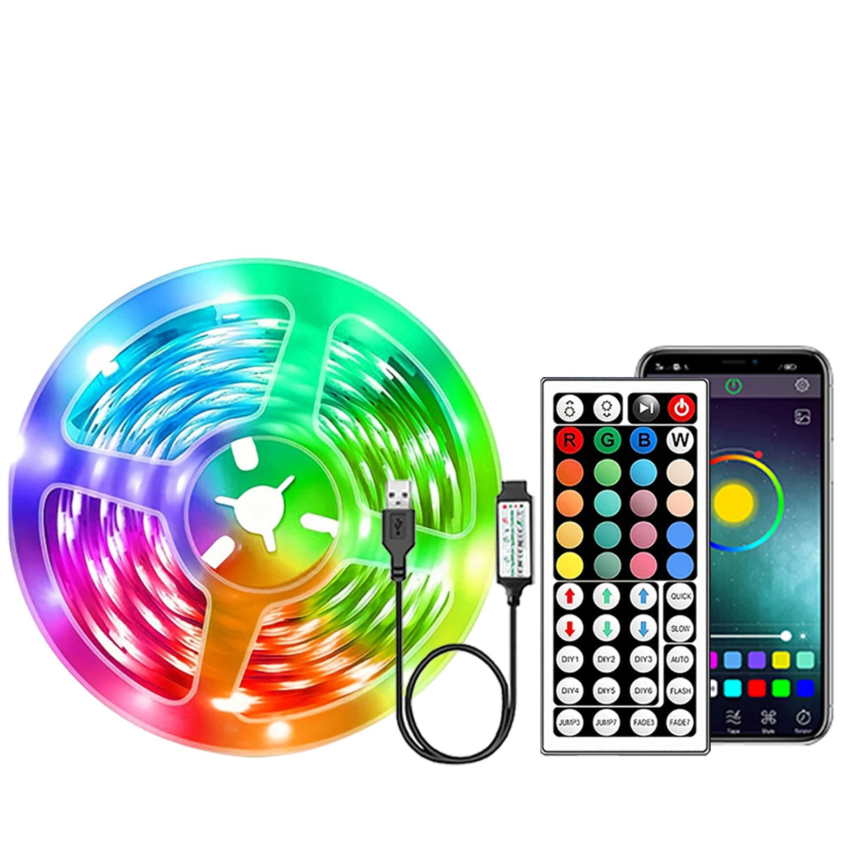 RGB Led Strip Light with APP Control - Shopeetgadget.com