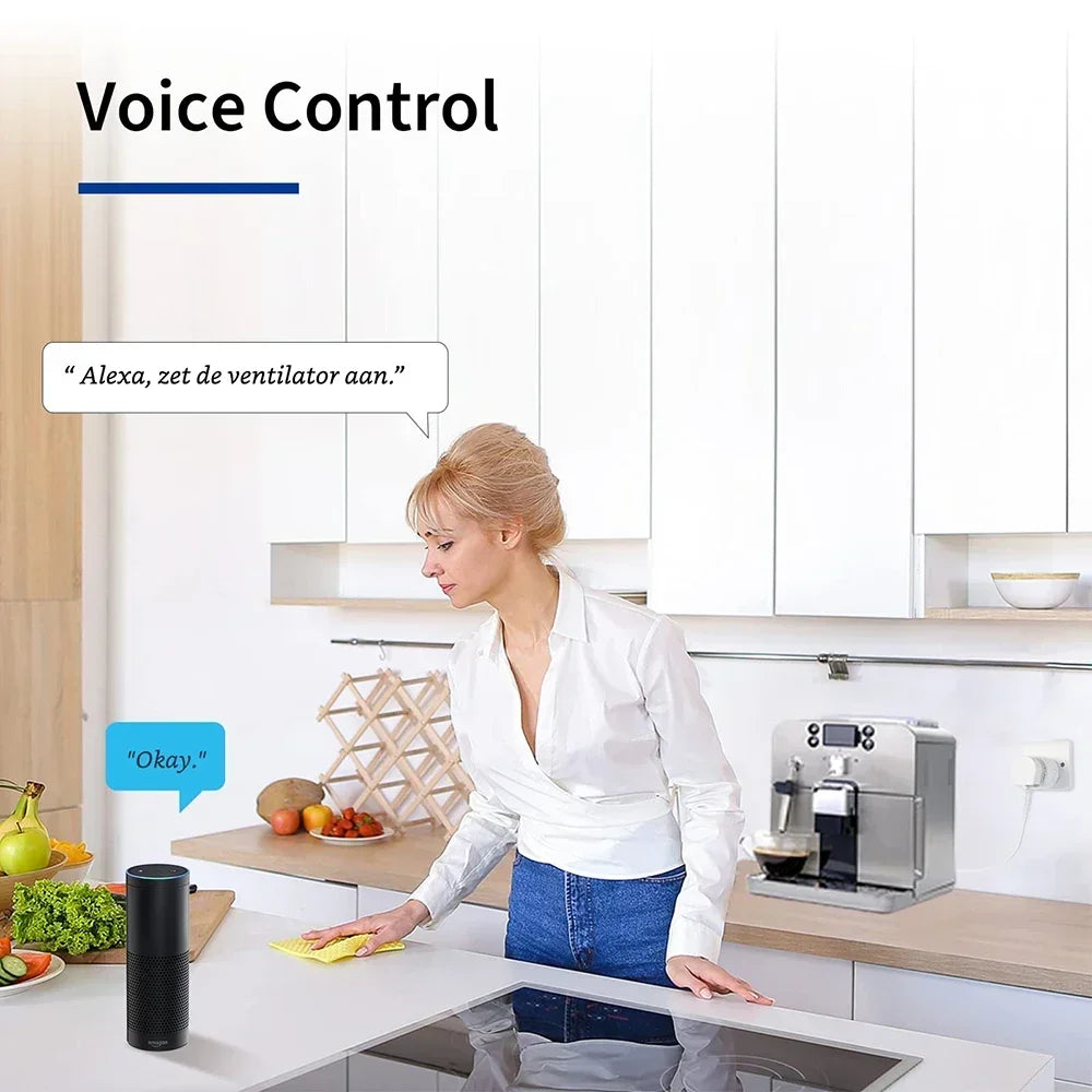 UK TUYA WiFi Smart Plug (16A/20A)