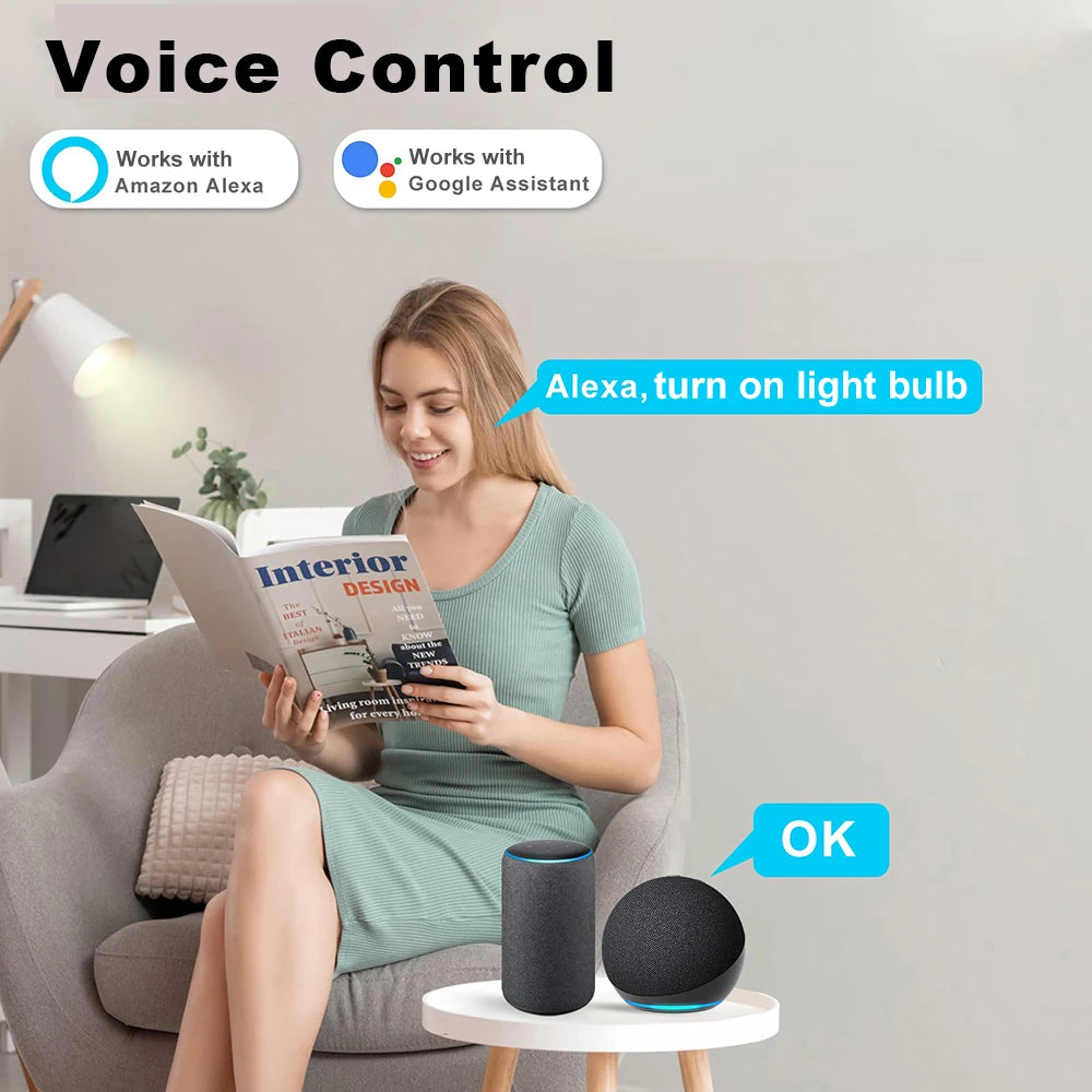20A US Smart Power Monitor plug with Timer & Voice Control