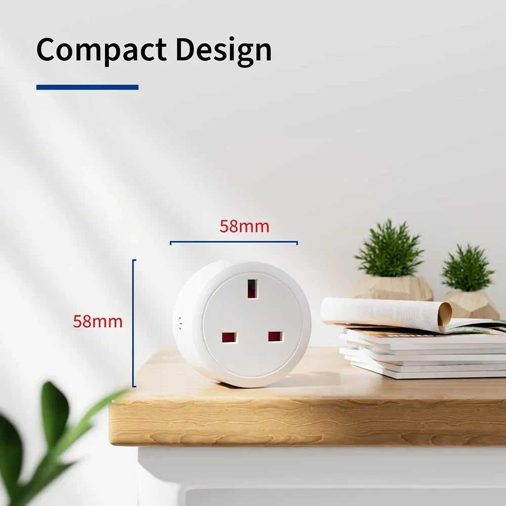 UK TUYA WiFi Smart Plug (16A/20A)