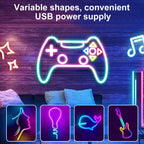 RGB Neon Lights With Bluetooth Remote Control - Shopeetgadget.com