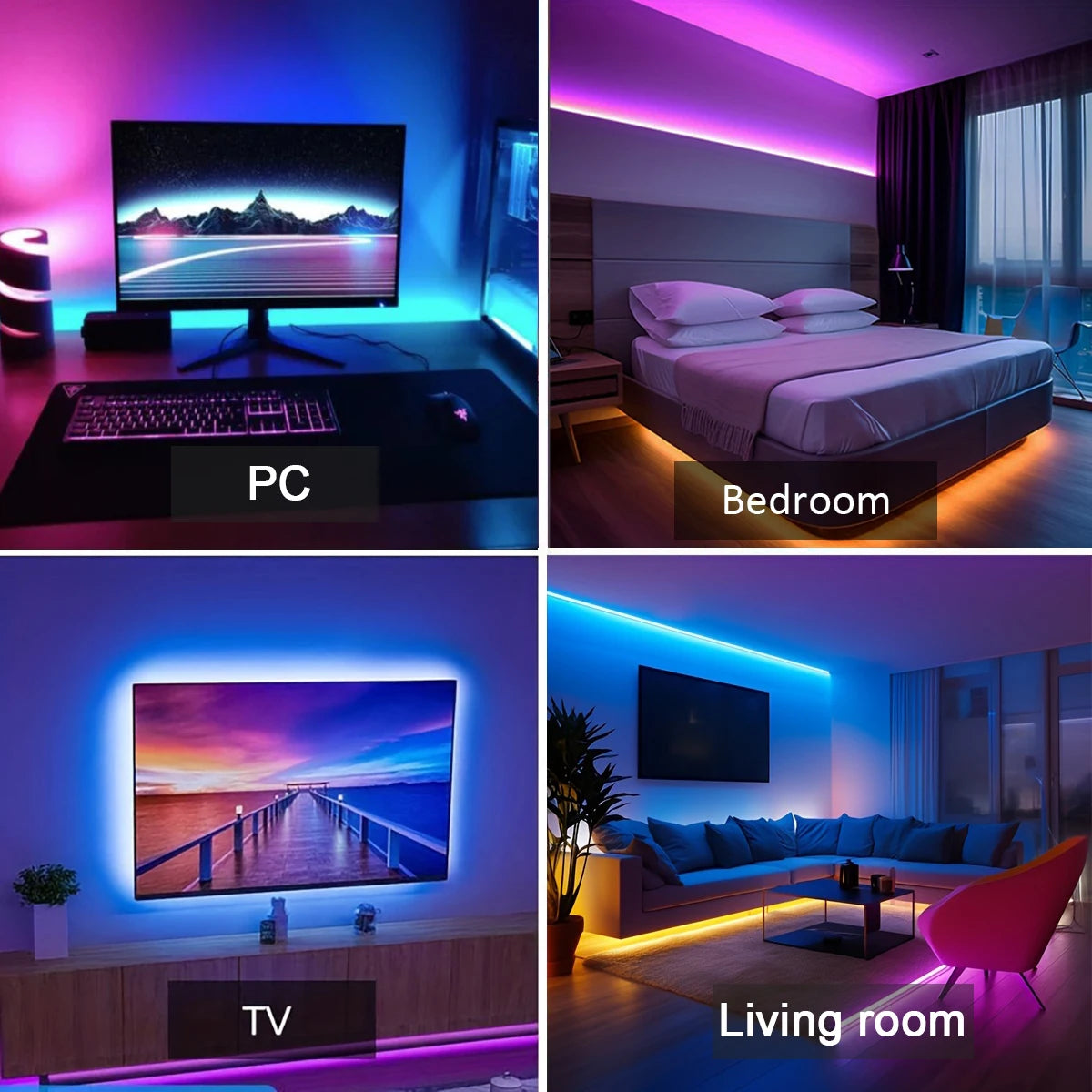 RGB Led Strip Light with APP Control