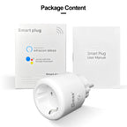 Smart WiFi Plug EU 16A/20A – Tuya Power Monitor Socket - Shopeetgadget.com